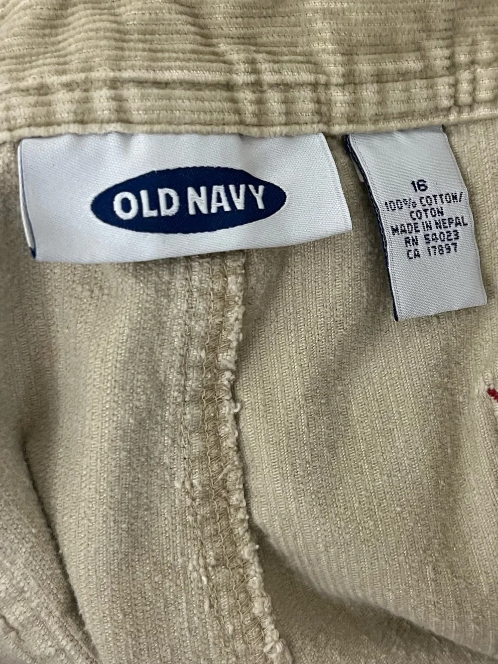 Size 16 Casual Women's Corduroy Shorts in Beige/Tan - Comfortable Multi Pocket
